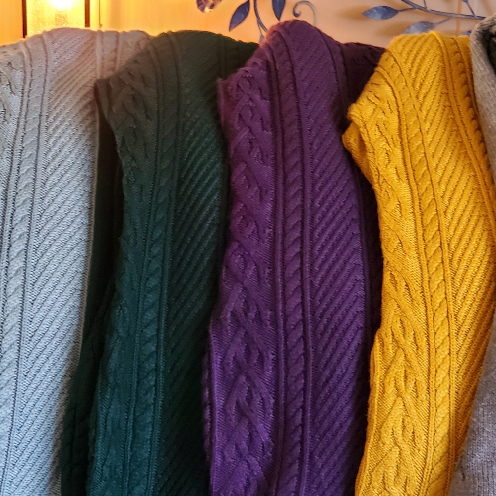 Turtle neck sweaters & 1 button front